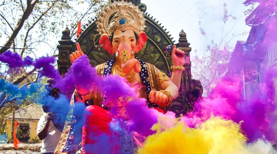 Ganesh Chaturthi is a celebration of the divine qualities of Lord Ganesha